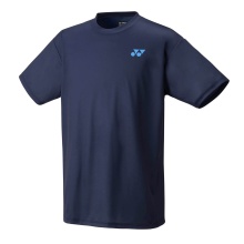 Yonex Training T-shirt Practice Small Logo YM0045 (100% Polyester) 2024 indigo blue Men